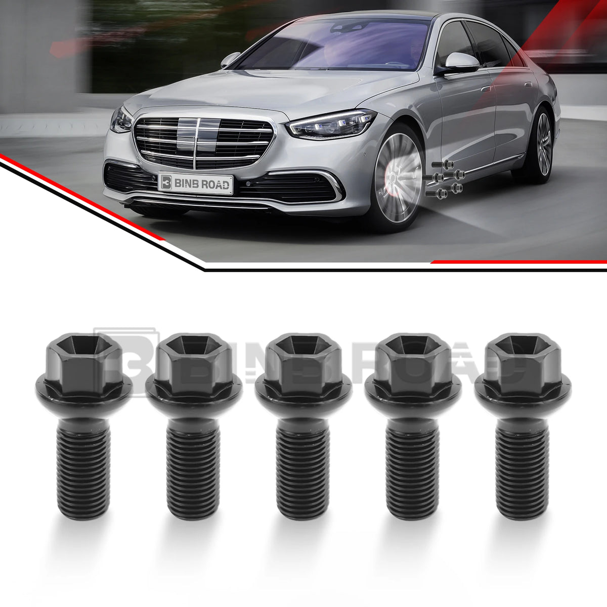 US 0009908307 0009904907 Wheel Lug Bolts Nuts