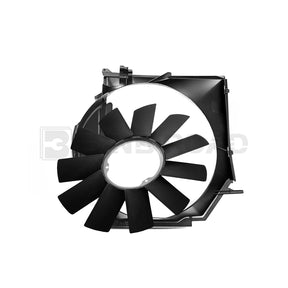 17111436259+11521712058 Radiator Cooling Fan Shroud with Fan Blade Kit