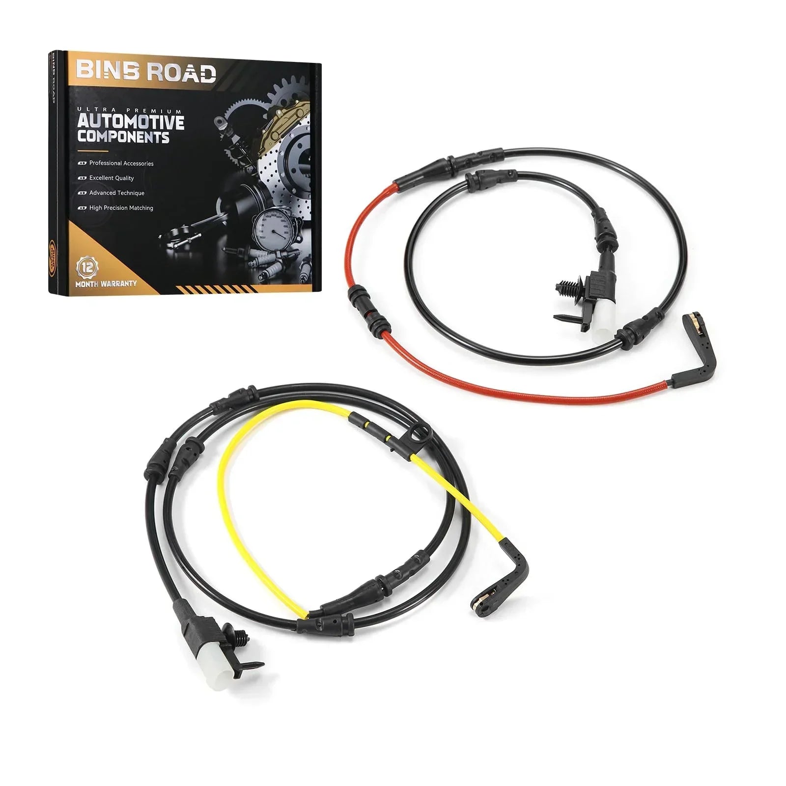 US LR045959 + LR033295 Front and Rear Brake Pad Wear Sensor