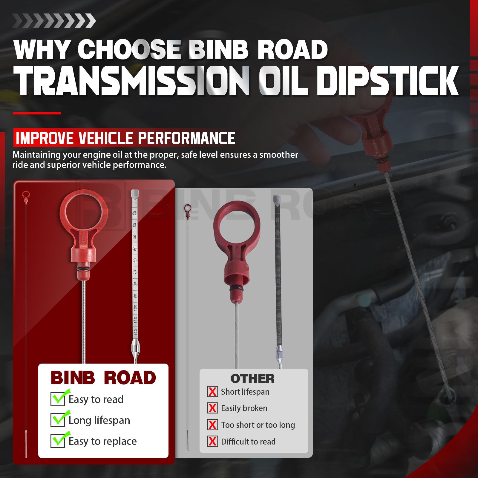 US 917327 Transmission Dipstick