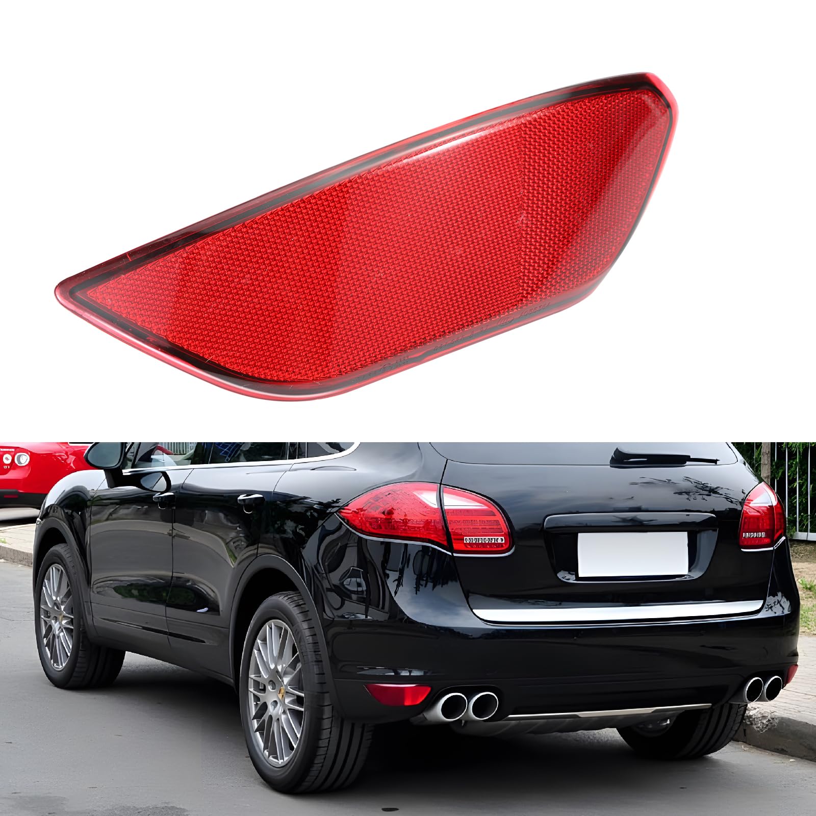 US 95863110500 + 95863110600 Rear Bumper Reflector