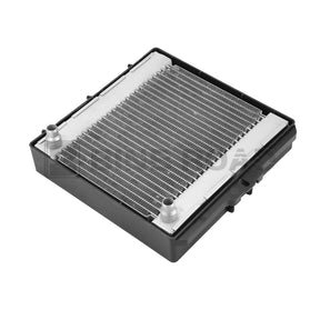 17112284603 Left Auxiliary Coolant Radiator