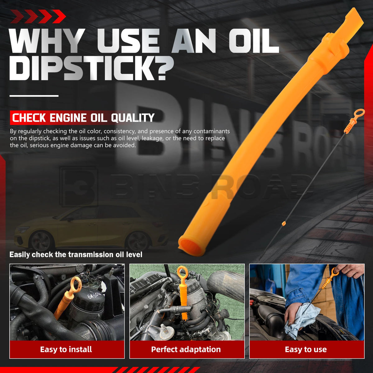 038103663 Engine Oil Dipstick Funnel Tube
