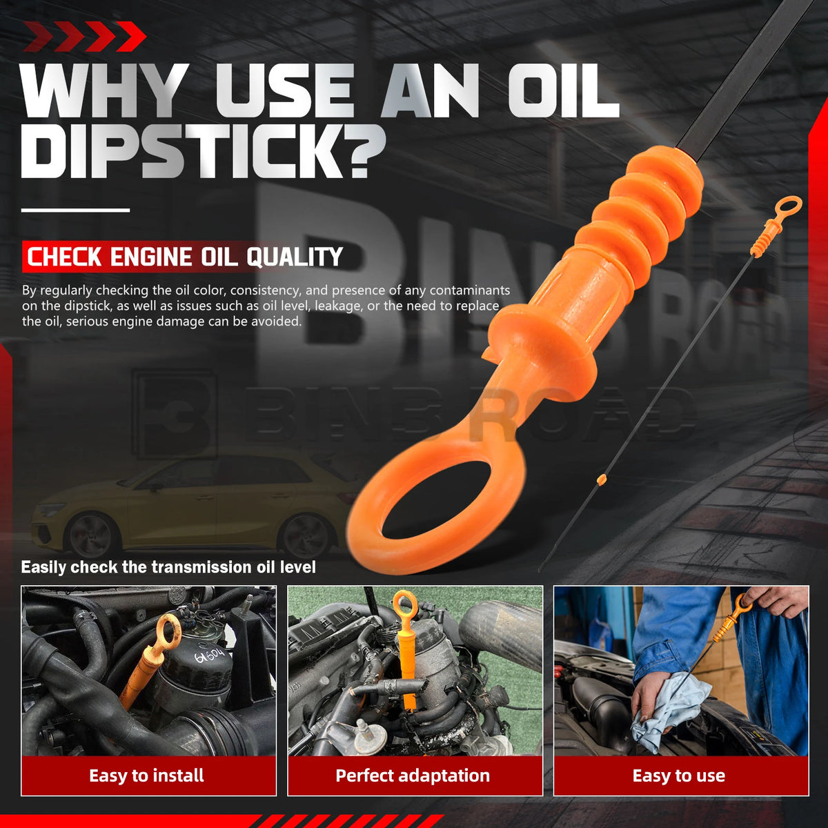 038115611B 038115611A Engine Oil Fluid Dipstick