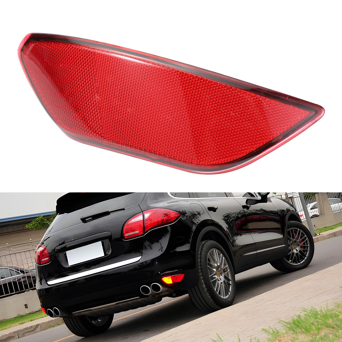 US 95863110500 + 95863110600 Rear Bumper Reflector
