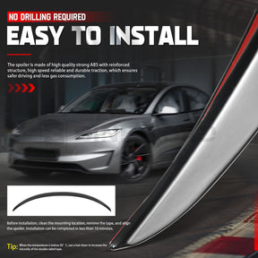 US Rear Spoiler Compatible with Tesla Model 3