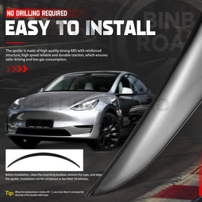 US Rear Spoiler Compatible with Tesla Model Y