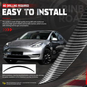 US Rear Spoiler Compatible with Tesla Model Y