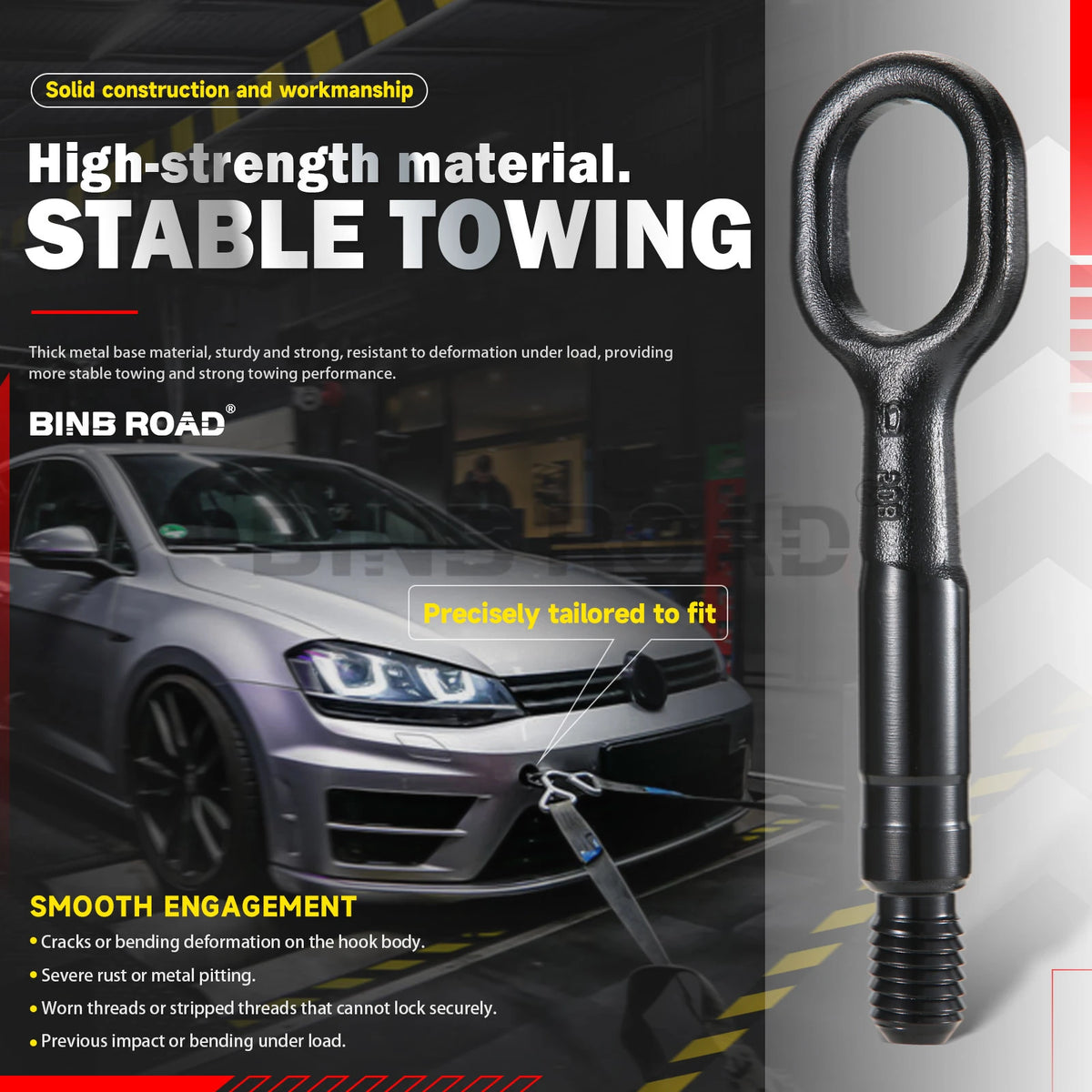 US 8K0805615 Tow Hook Tow Eye