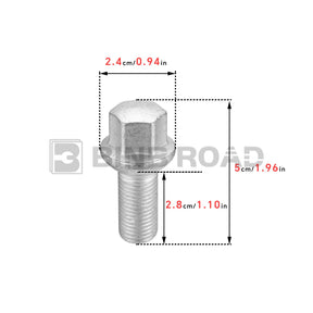 US 0009908307 0009904907 Wheel Lug Bolts Nuts