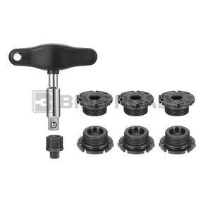 US 11137605018 1 Set Engine Oil Pan Drain Plug with Install Tool