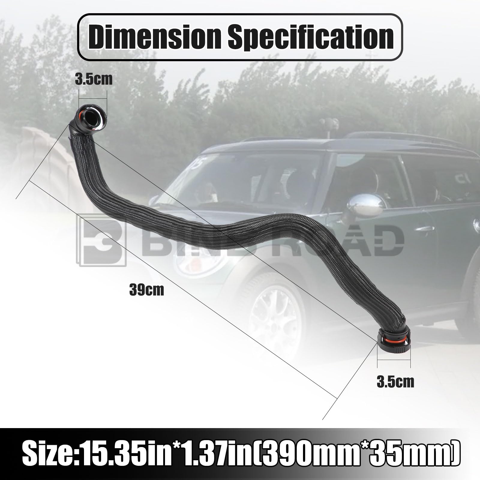 11157605186 Crankcase Vent Hoses