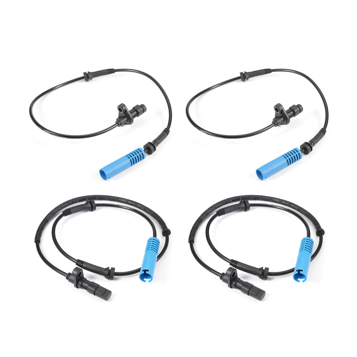 34526756375 + 34526756376 4PCS Front Rear Left Right ABS Wheel Speed Sensor