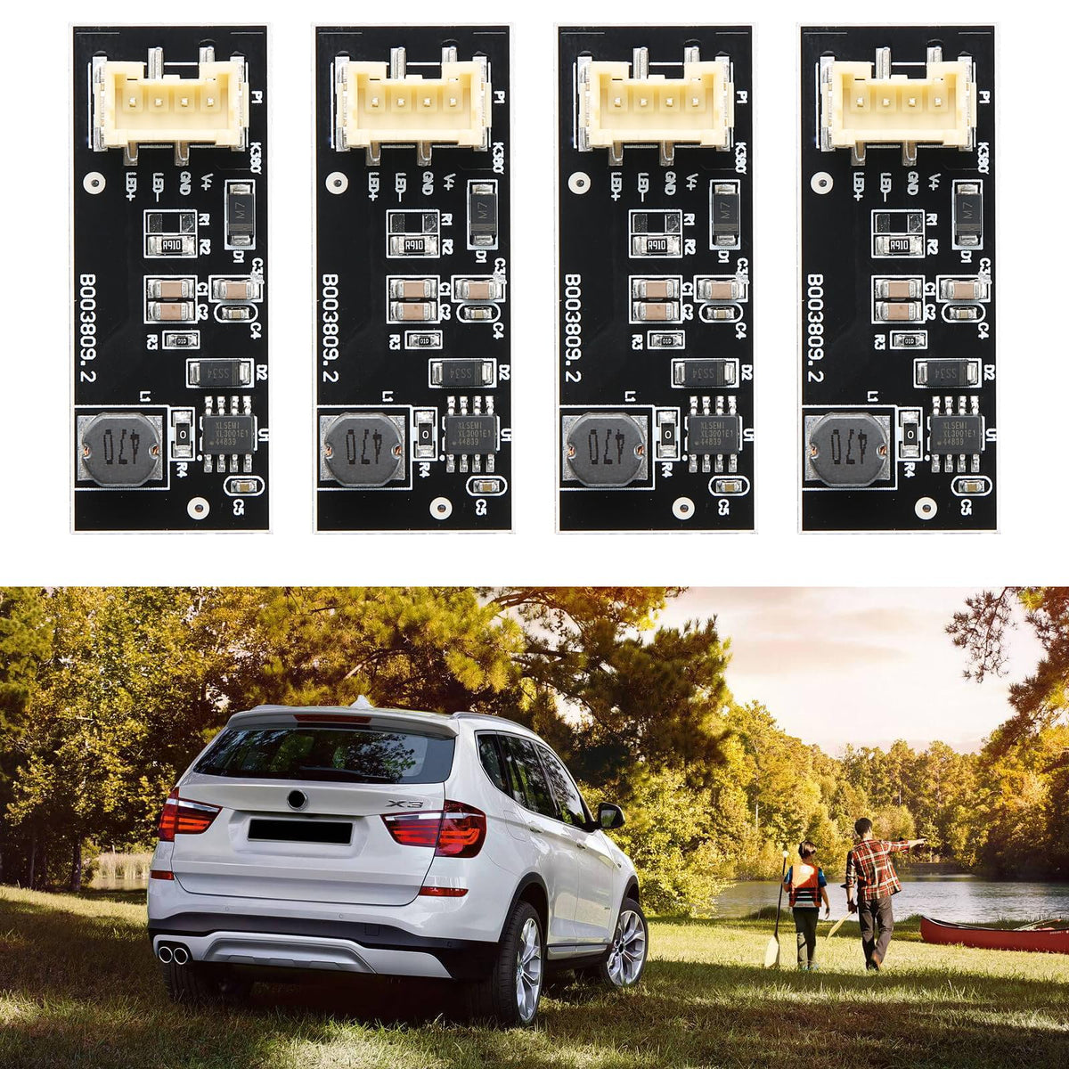 US B003809.2 LED Driver Tail Light Repair Board Chip