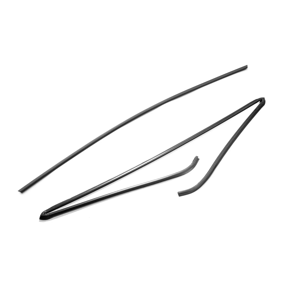 US 51317166841 + 51317027916 Front and Rear Upper Windshield Moulding Seal