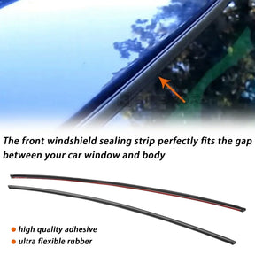 51317166841 + 51317027916 Front and Rear Upper Windshield Moulding Seal