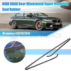 51317166841 + 51317027916 Front and Rear Upper Windshield Moulding Seal