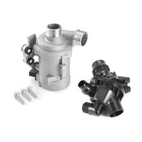 11537586783 + 11518635092 Electric Engine Water Pump & Thermostat with Bolt
