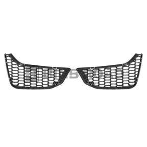 US 3Pcs 51118054301 + 51118054302 + 51118054294 Front Bumper Air Intake Open Mesh Grille