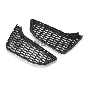 US 3Pcs 51118054301 + 51118054302 + 51118054294 Front Bumper Air Intake Open Mesh Grille