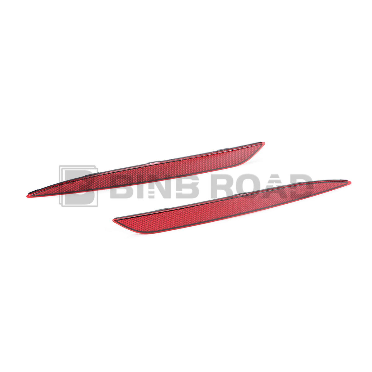 US 1495817-00-C 1495818-00-C Rear Bumper Reflector Trim Compatible with Tesla Model Y 2020-2024