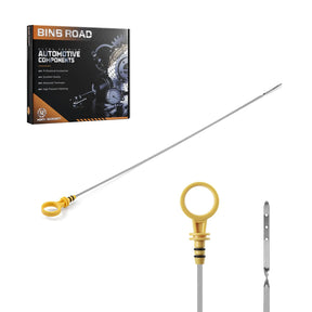 BINB ROAD Engine Oil Level Dipstick Compatible with Colorado Canyon H3 2.9L 3.7L 2008-2012 (Replaces 12603506)