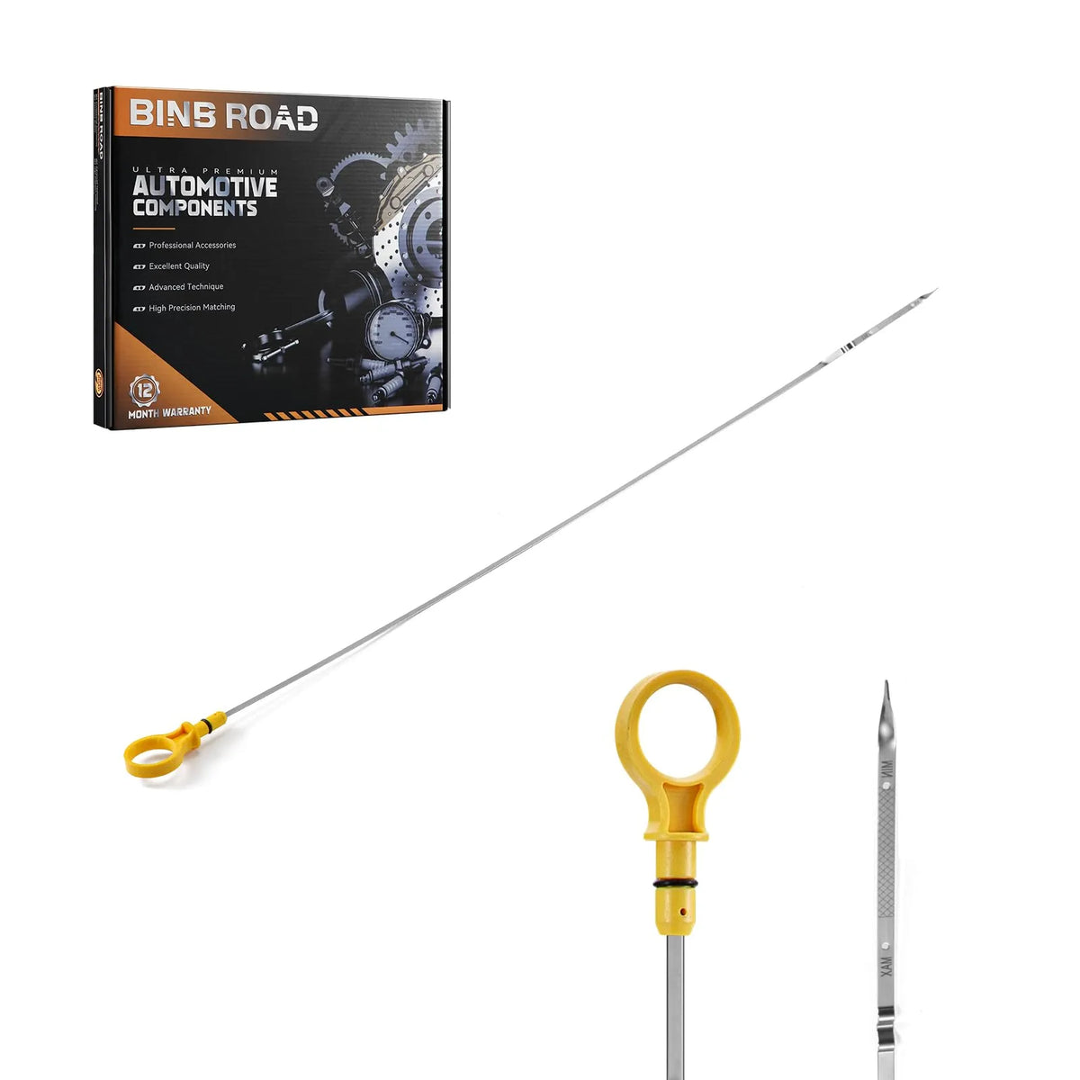 BINB ROAD Engine Oil Level Dipstick Compatible with Ford Ranger 2.3L 2001-2011 (Replaces 1L5Z-6750-AA 1L5Z6750AA)