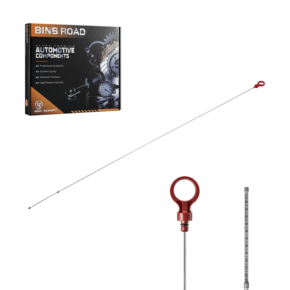 BINB ROAD Transmission Fluid Dipstick Tool Compatible with Chrysler Dodge Jeep VW NAG1 42RLE 62TE Automatic Transmission Oil Level Measuring Tool (Replaces 9336 9336A 8863B)