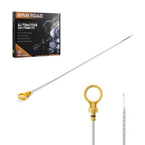 BINB ROAD Engine Oil Level Dipstick Compatible with GM Chevy GMC C/K1500 2500 3500 Tahoe Suburban Escalade 5.7L 1995-2000 (Replaces 10190942  )