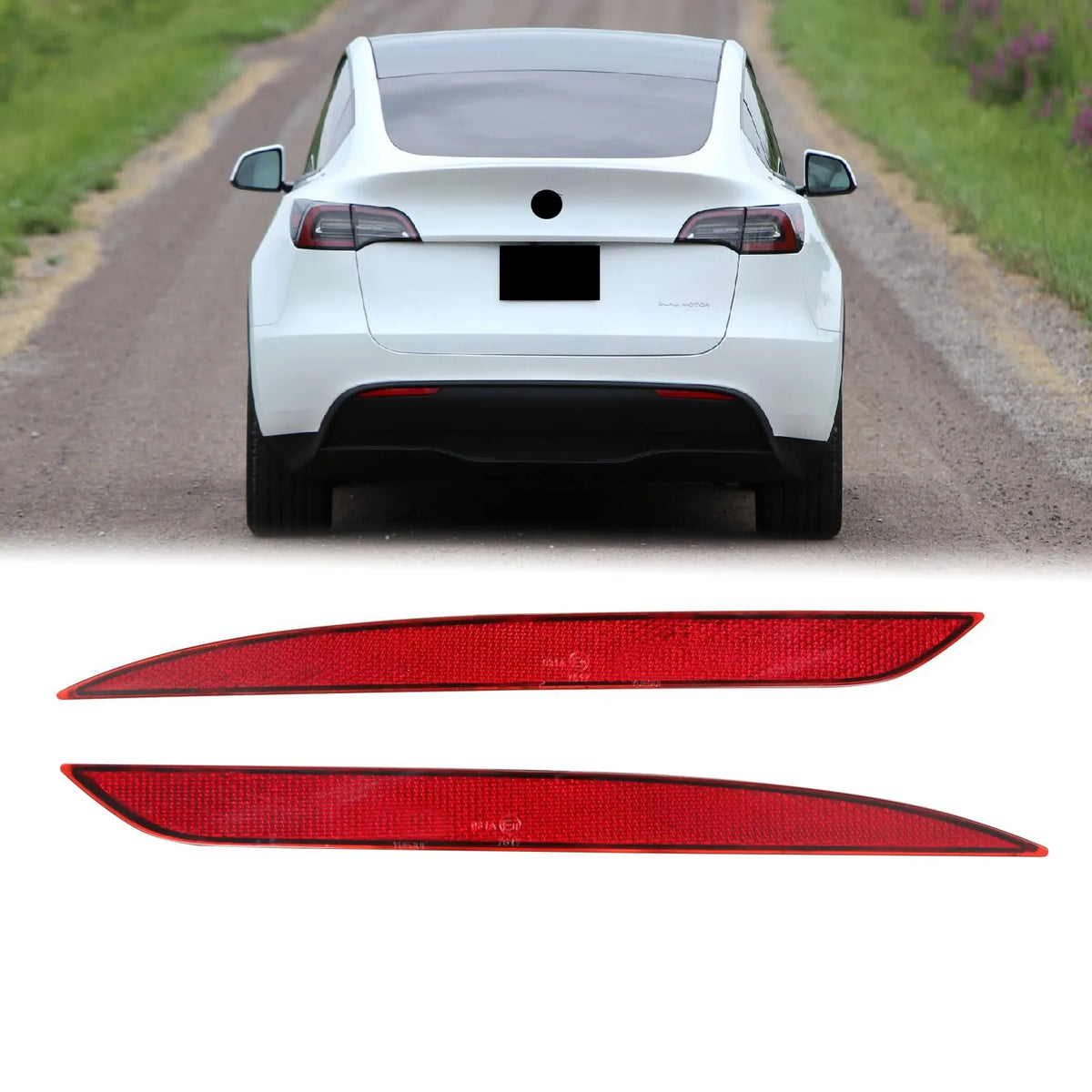 US 1495817-00-C 1495818-00-C Rear Bumper Reflector