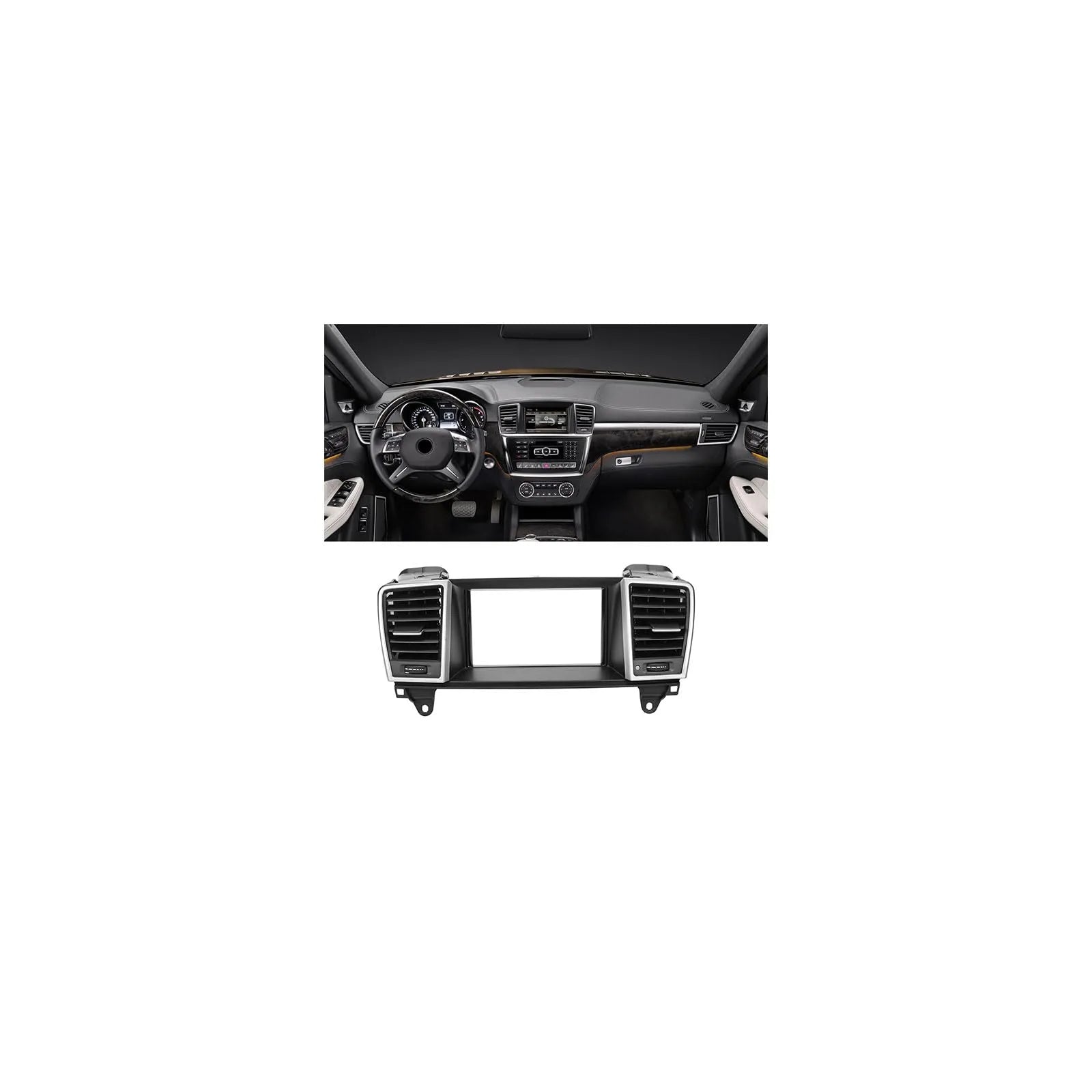 16683008542A17 Center Dash A/C Dashboard AC Air Vent Panel Trim Outlet