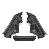 US 3PCS Engine Upper Compartment Partition Panel Set 51717169419 + 51717169420 + 51717169421