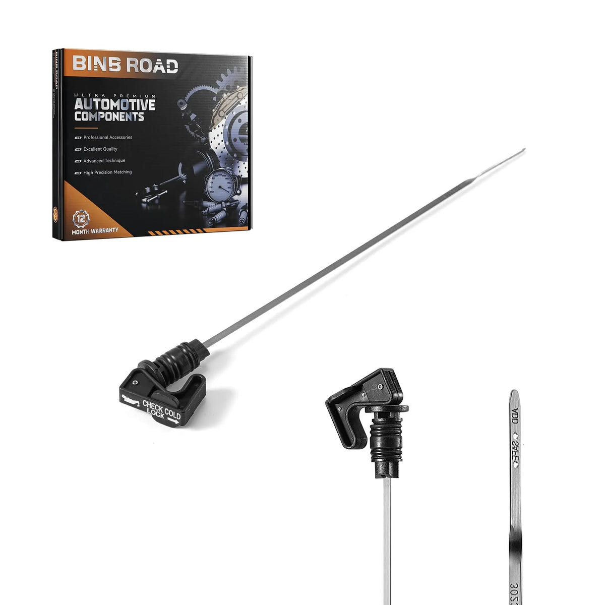 BINB ROAD Engine Oil Level Dipstick Compatible with Polaris Ranger RZR General ACE (Replaces 3023488)