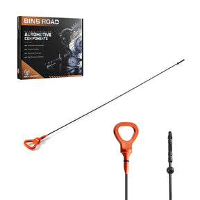 BINB ROAD Engine Oil Level Dipstick Compatible with Audi A4 A6 Quattro B6 B7 C5 3.0L V6 2002-2006 (Replaces 06C115611K)