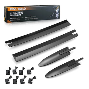 BINB ROAD Convertible Roof Top Hinge Cover Kit Compatible with BMW 328i 335i M3 428i 430i 435i 440i M4 E93 F33 F83 2007-2019,Black (Replaces 54377184037 54377184047)