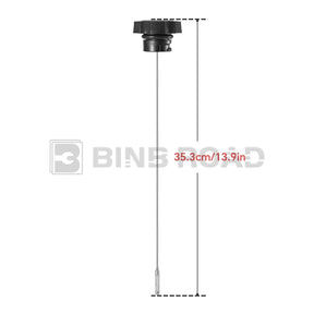 BINB ROAD Engine Oil Dipstick Replacement for 3.0L 3.6L V6, Compatible with Buick Cadillac Chevrolet Equinox Impala Traverse LaCrosse SRX 2008-2020 (Replaces 24225190)