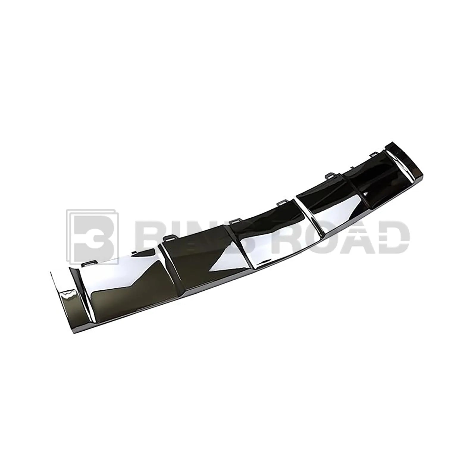 3Pcs Front Bumper Chrome Trim Molding 2928850300 + 2928850400 + 2928855822