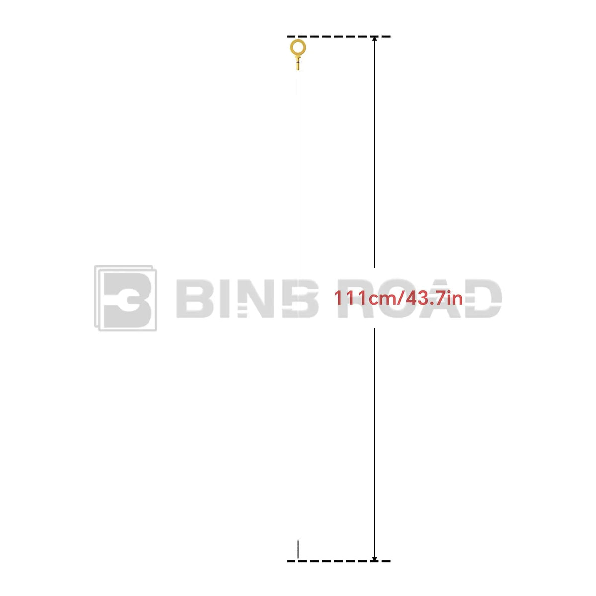 BINB ROAD Engine Oil Level Dipstick Compatible with Ford Super Duty 6.4L 2008-2010 (Replaces 8C3Z-6750-A 8C3Z6750A)