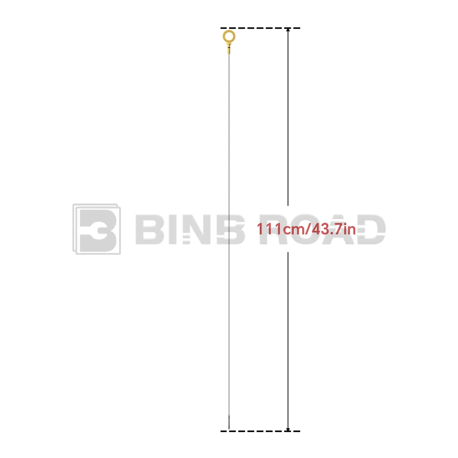BINB ROAD Engine Oil Level Dipstick Compatible with Ford Super Duty 6.4L 2008-2010 (Replaces 8C3Z-6750-A 8C3Z6750A)
