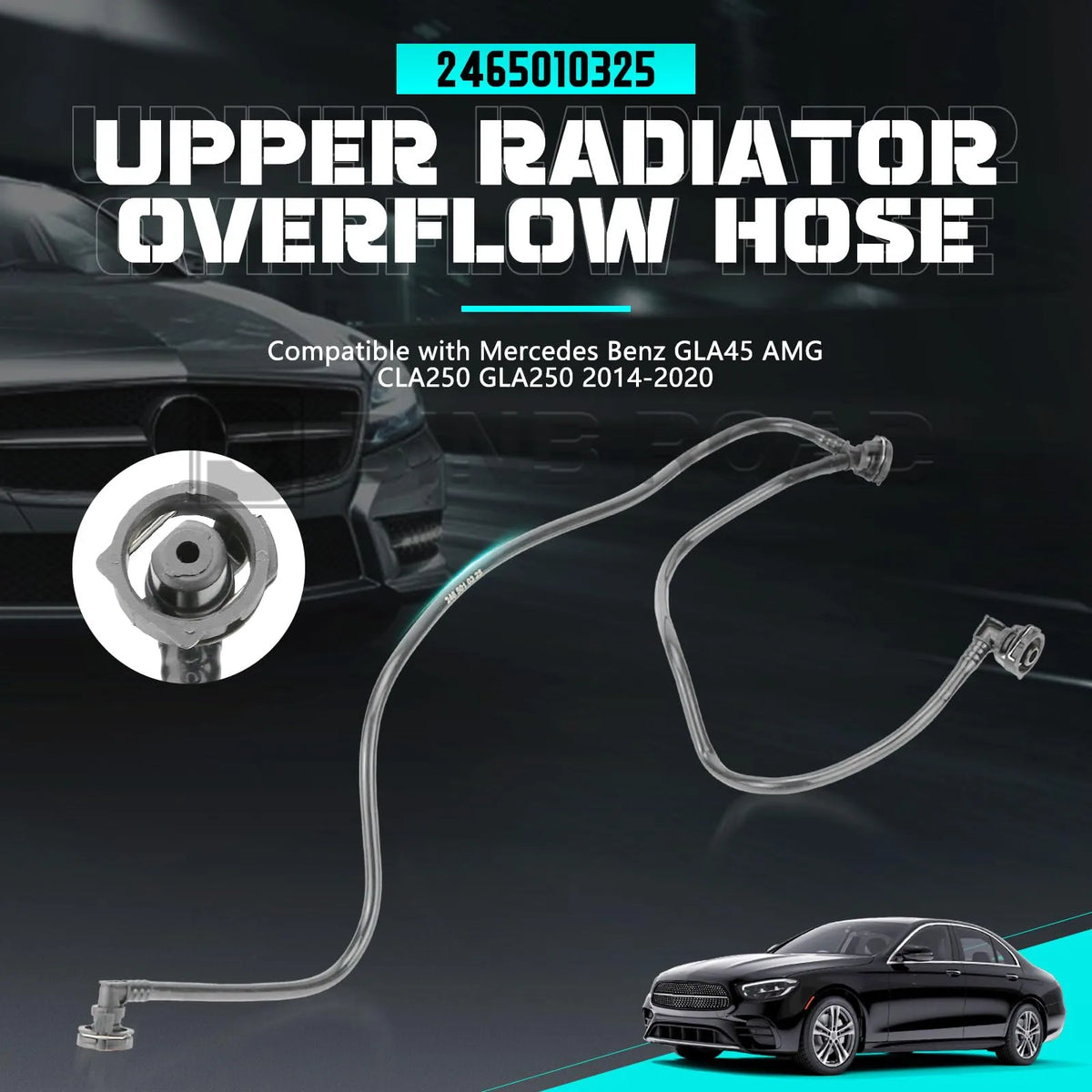 2465010325 Radiator Overflow Hose Pipe