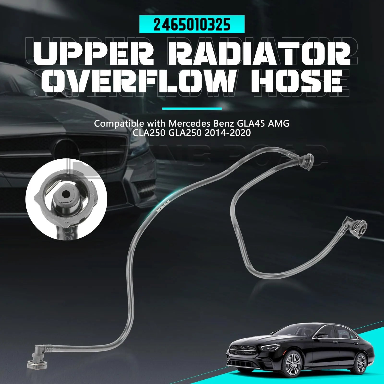 2465010325 Radiator Overflow Hose Pipe