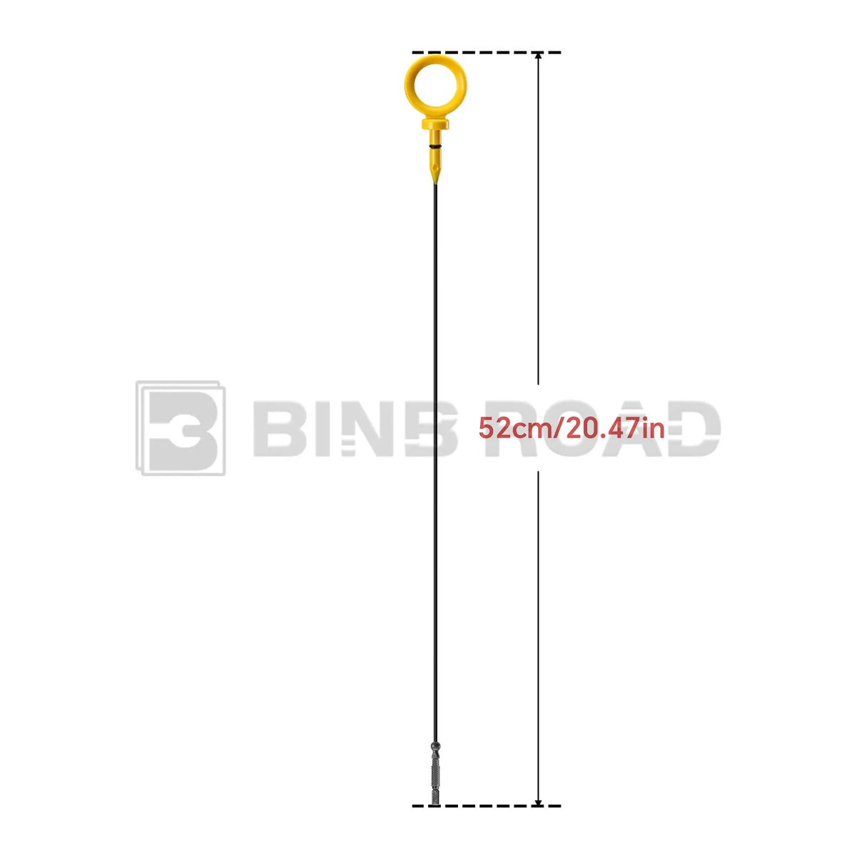 BINB ROAD Engine Oil Level Dipstick Compatible with Audi A4 A5 A6 A7 A8 Q5 Q7 S4 S5 SQ5 3.0T 3.2L (Replaces 06E115611H)