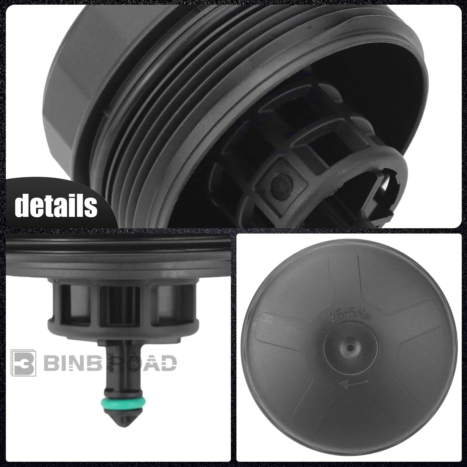 11427525334 Oil Filter Housing Cap Cover
