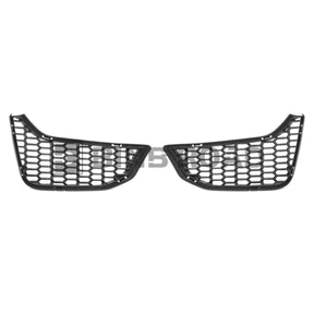 3Pcs 51118054301 + 51118054302 + 51118054294 Front Bumper Air Intake Open Mesh Grille