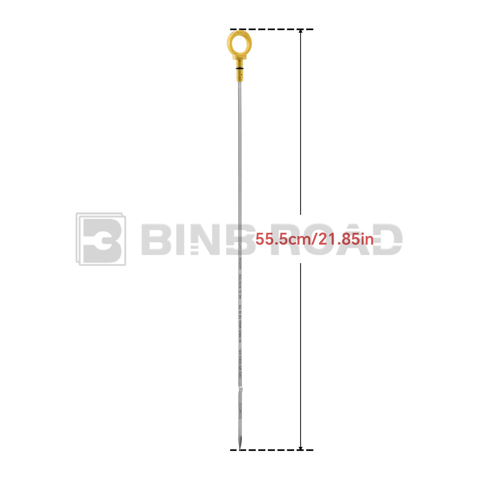 BINB ROAD Engine Oil Level Dipstick Compatible with Chrysler Sebring Dodge Avenger 2.7L (Replaces 4892059AB)