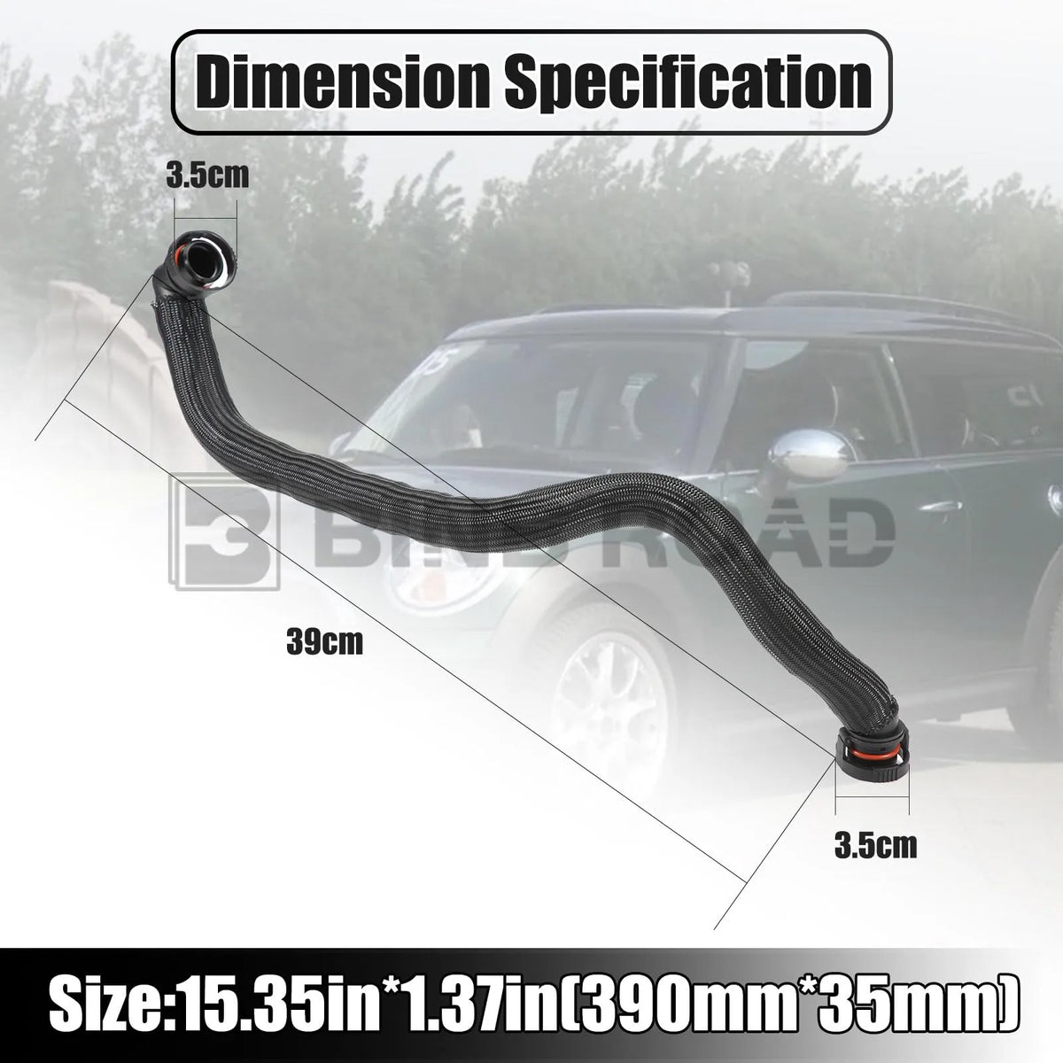 11157605186 Crankcase Vent Hoses
