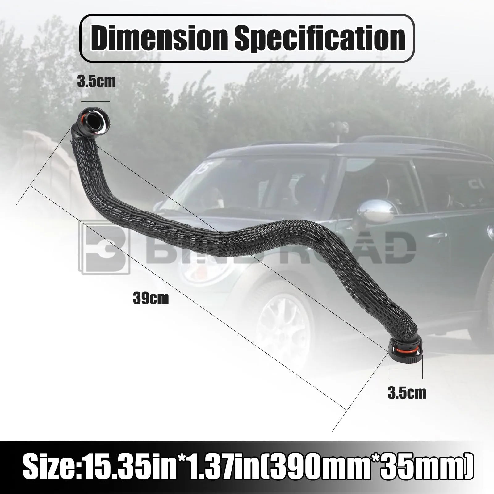 11157605186 Crankcase Vent Hoses