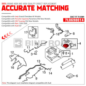 US 7L0698014 Air Suspension Solenoid Valve