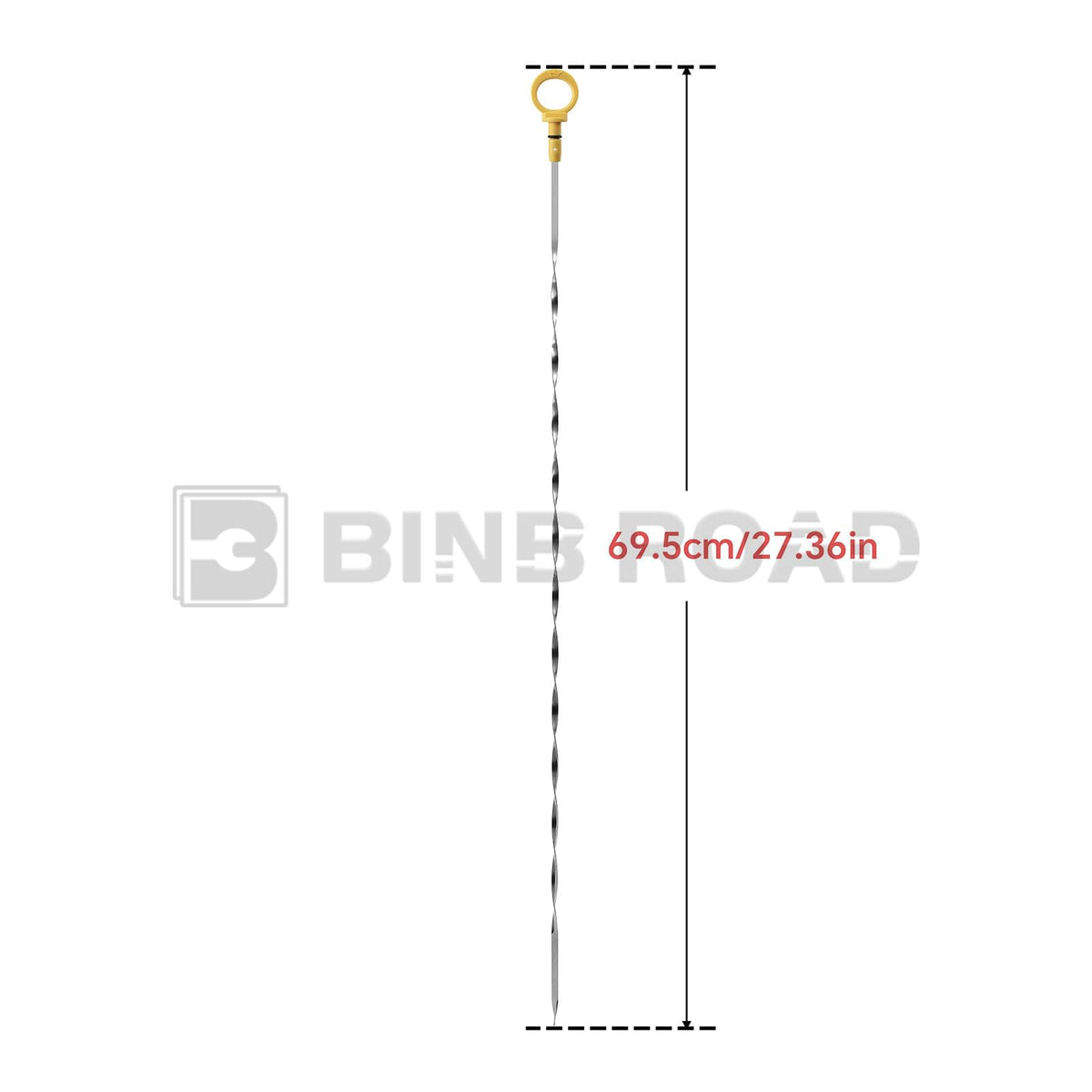 BINB ROAD Engine Oil Level Dipstick Compatible with Chrysler 300 Dodge Charger Magnum 5.7L (Replaces 53013835AA)