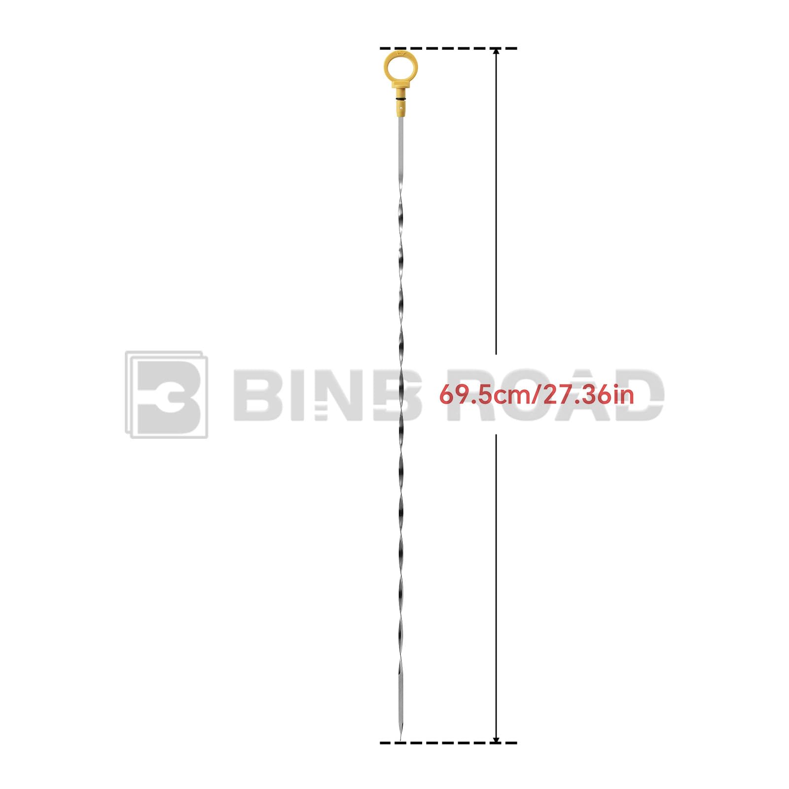 BINB ROAD Engine Oil Level Dipstick Compatible with Chrysler 300 Dodge Charger Magnum 5.7L (Replaces 53013835AA)